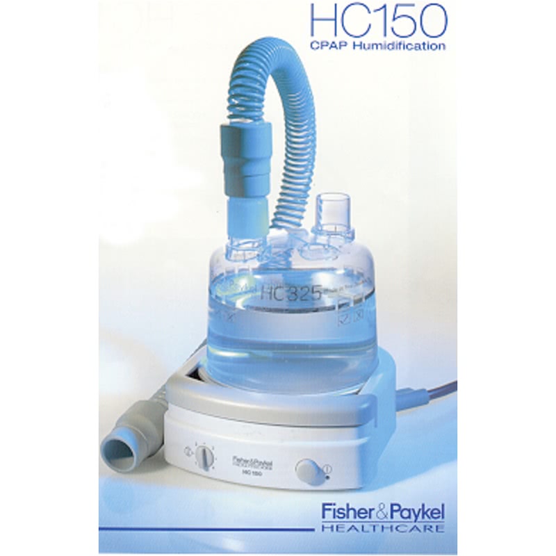 HC150 Heated Humidifier With Hose, 2 Chambers and Stand